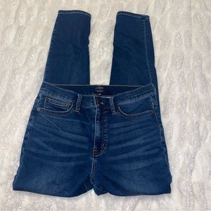 J crew high rise skinny jeans